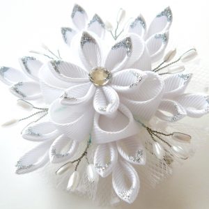 Snowflake Large Hair Clip