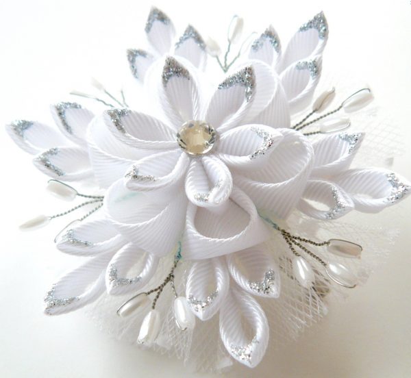 Snowflake Large Hair Clip